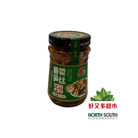丰之味梅菜笋丝 240G*6/MOSTAZA Y BROTE DE BAMBÚ EN CONSERVA