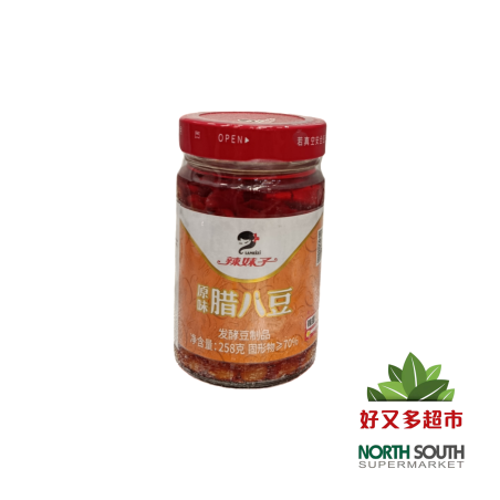 辣妹子腊八豆 258G*15/SOJA FERMENTADA CON CHILE