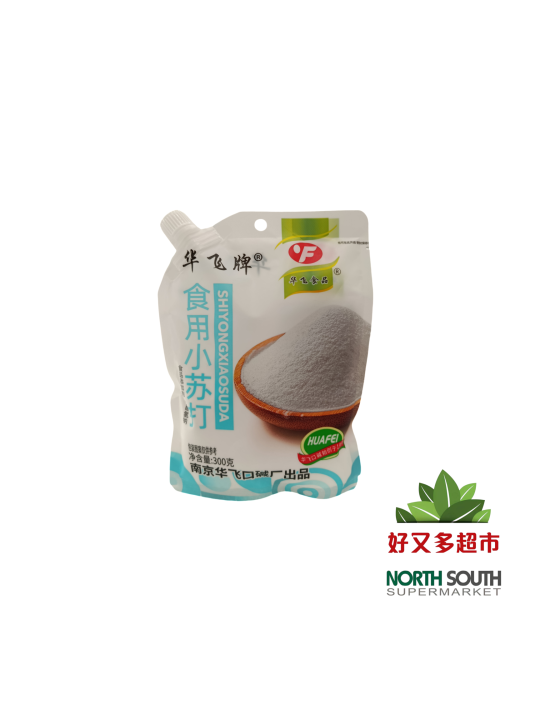 华飞牌食品添加剂碳酸氢钠(食用小苏打) 300G*30/BICARBONATO DE SODIO