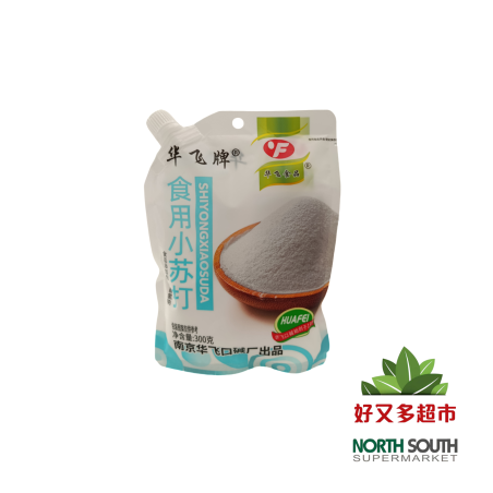 华飞牌食品添加剂碳酸氢钠(食用小苏打) 300G*30/BICARBONATO DE SODIO