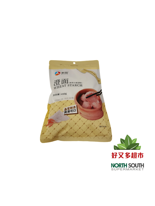Almidon de trigo XINLANG 22/450g 整-新良澄面(小麦淀粉) 22/450g