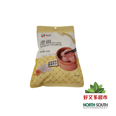Almidon de trigo XINLANG 22/450g 整-新良澄面(小麦淀粉) 22/450g