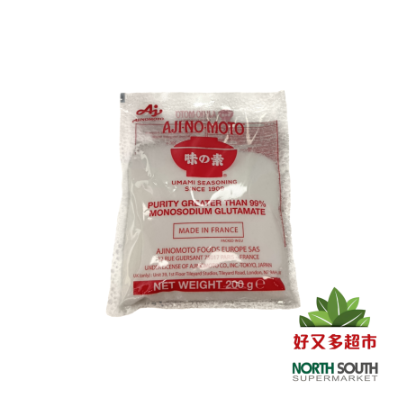 [5A0336] GLUTAMATO MONOSODICO *AJINOMOTO* 日本味精 200g/48
