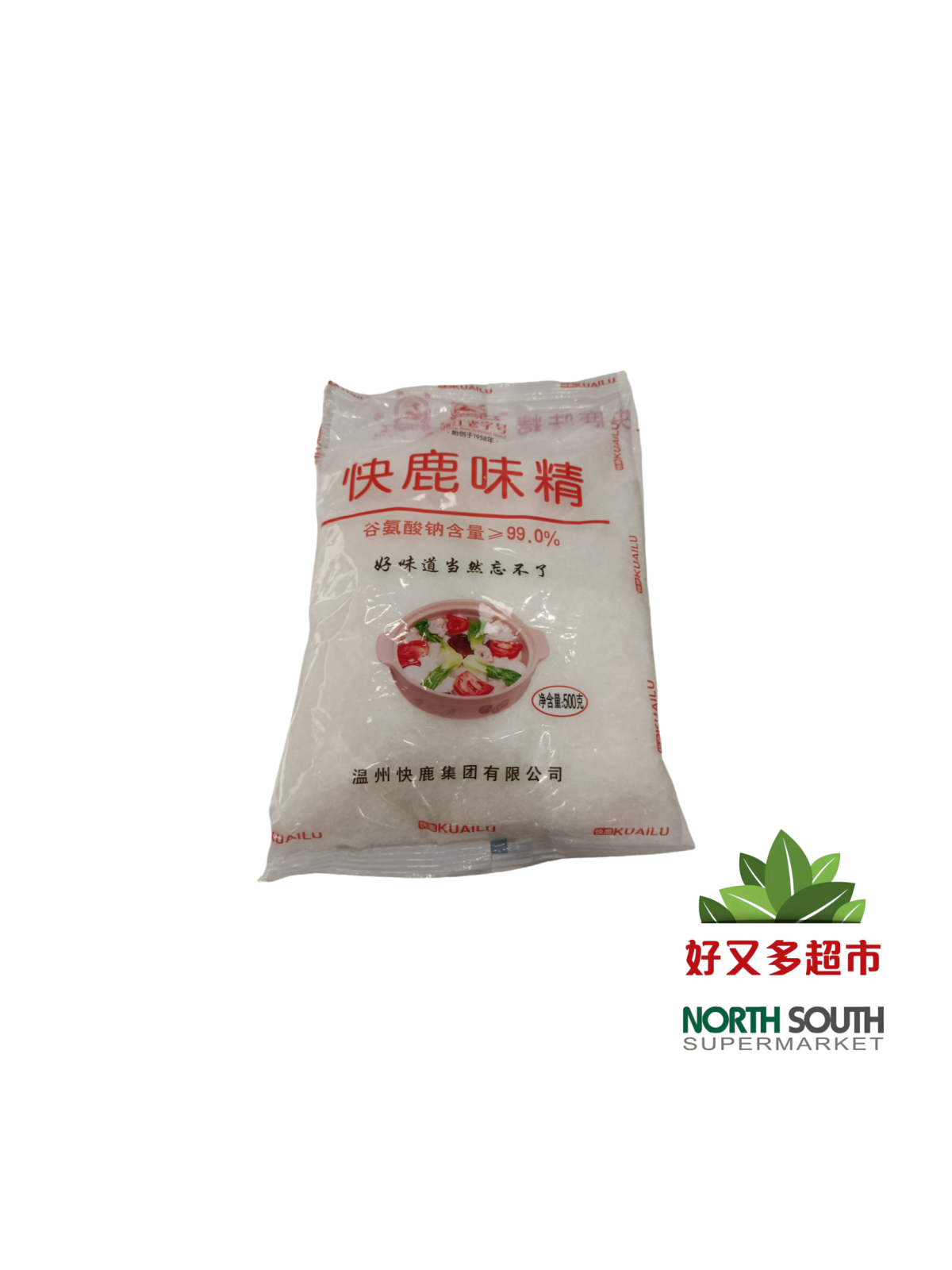 快鹿味精(粗) 500G*20/GLUTAMATO MONOSÓDICO