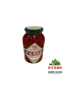 Salsa de chile TTX 12/280g 坛坛乡拌饭剁辣椒 12/280g