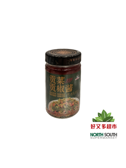 辣妹子贡菜贡椒酱 180G*12/SALSA DE CHILE Y GONG CHOI