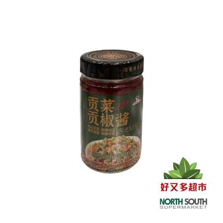 辣妹子贡菜贡椒酱 180G*12/SALSA DE CHILE Y GONG CHOI