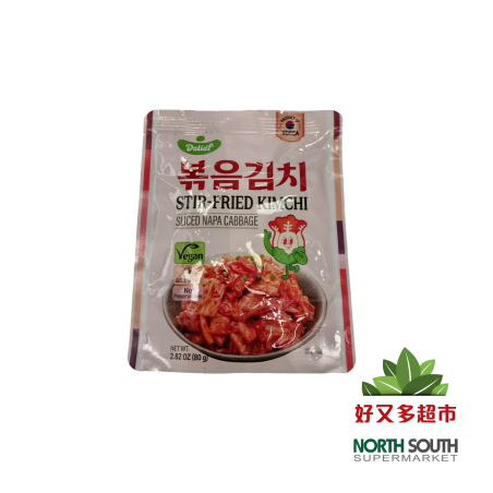 [X02-0372] （DELIEF）韩国泡菜(DELIEF) KIMCHI EN RODAJAS  80G 常温