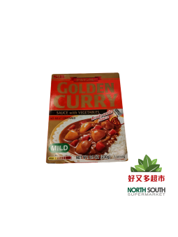 [C01-0547] （SB）日本金咖喱 蔬菜咖喱 微辣 MILD 230G