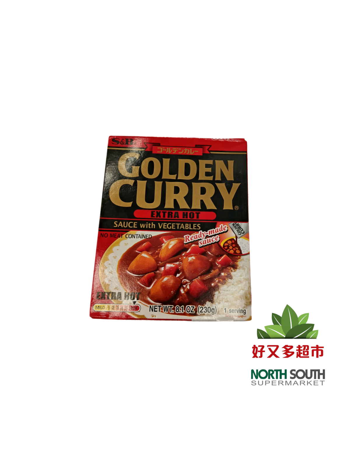 [C01-0983] （SB）日本金咖喱 蔬菜咖喱 特辣 EXTRA HOT 230G