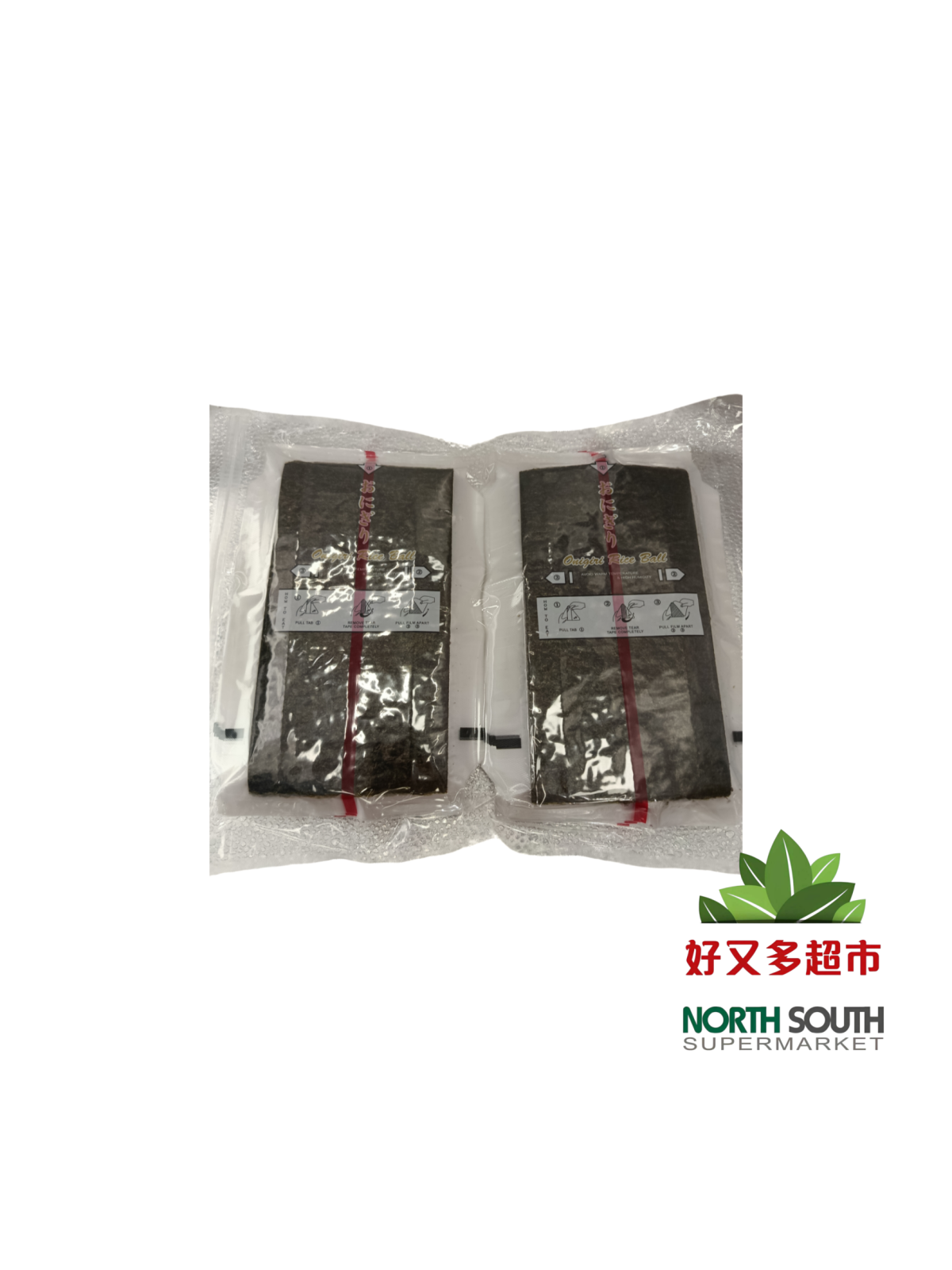 [R09-0040] 三角饭团海苔片  HOJAS DE ALGA NORI 125G*100小片