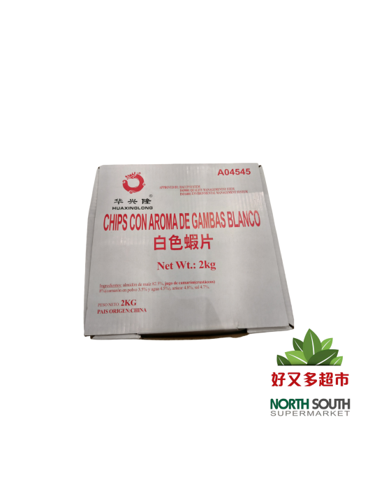 PAN DE GAMBAS BLANCO 6/2KG 虾片
