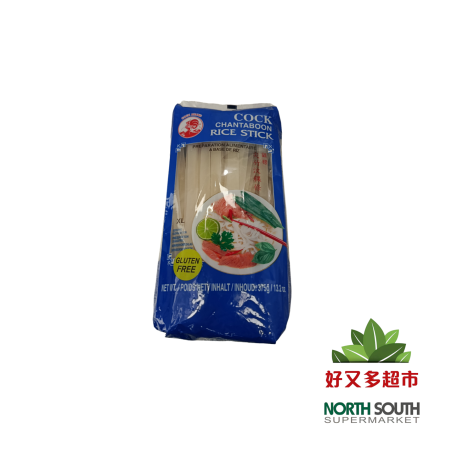 [5B0136] BARRITA DE ARROZ 10MM(XL) *COCK* 鸡标宽粿条 375g/30