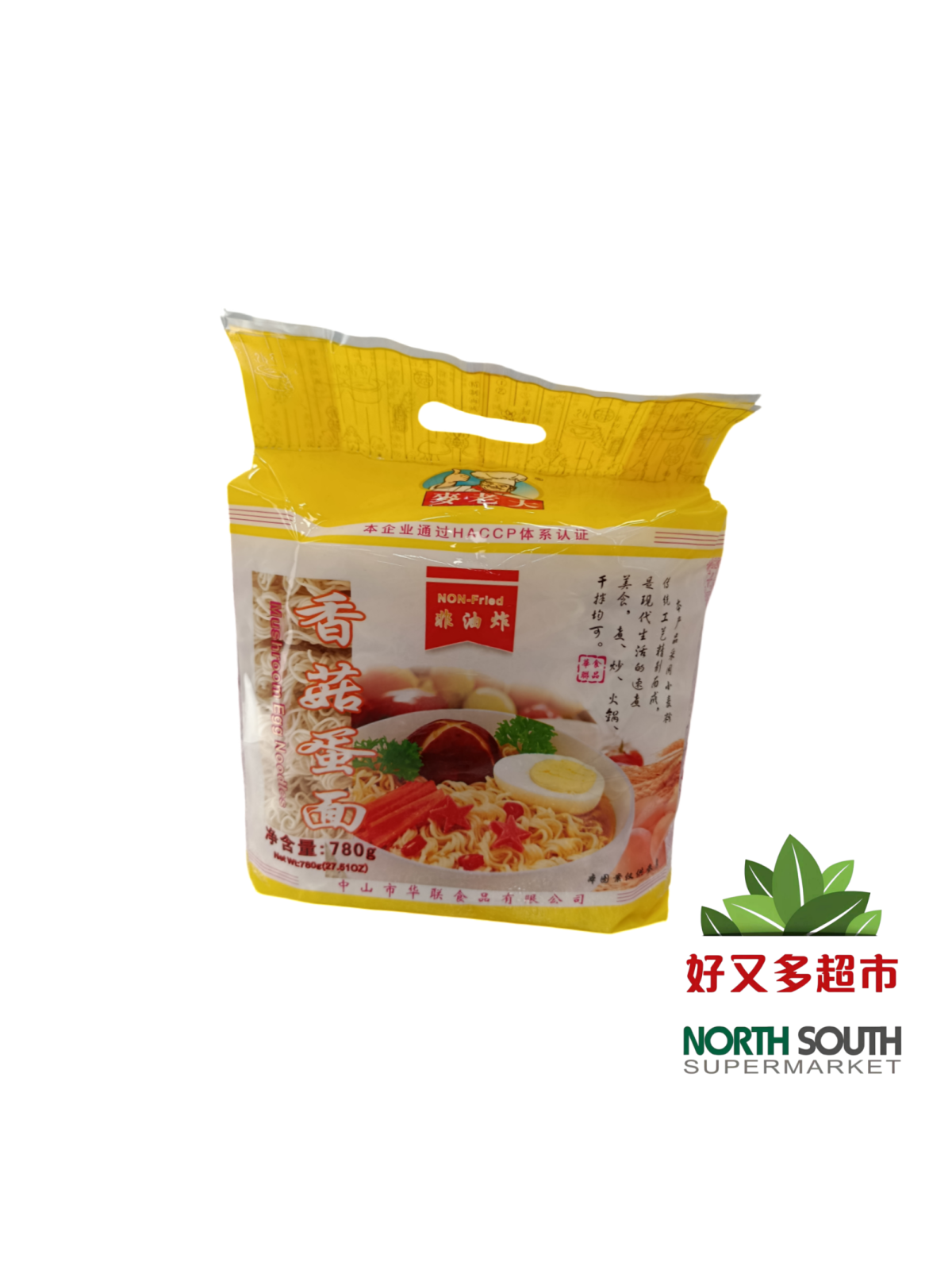 [P01-0031] （麦老大） 香菇蛋面(MAI LAO DA) NOODLE 780G