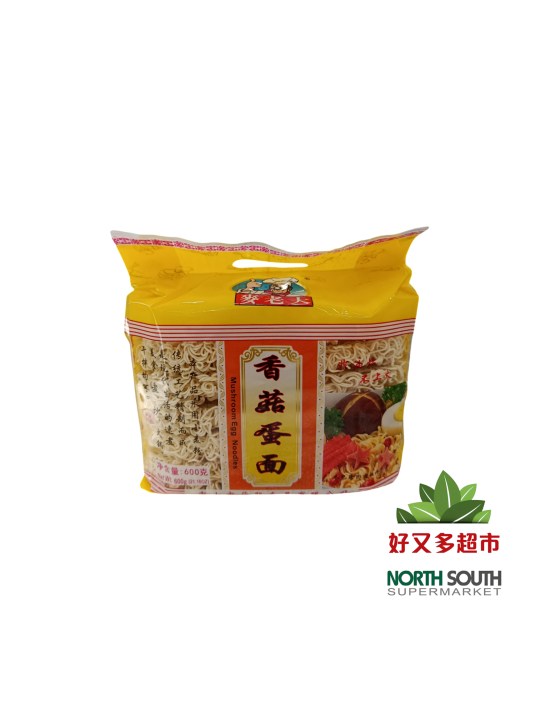 麦老大香菇蛋面 600G*10/TALLERINE DE SETA