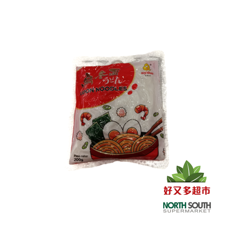 Udon AIYIDUO 12/200g 爱意多乌冬面*独立小包 12/200g