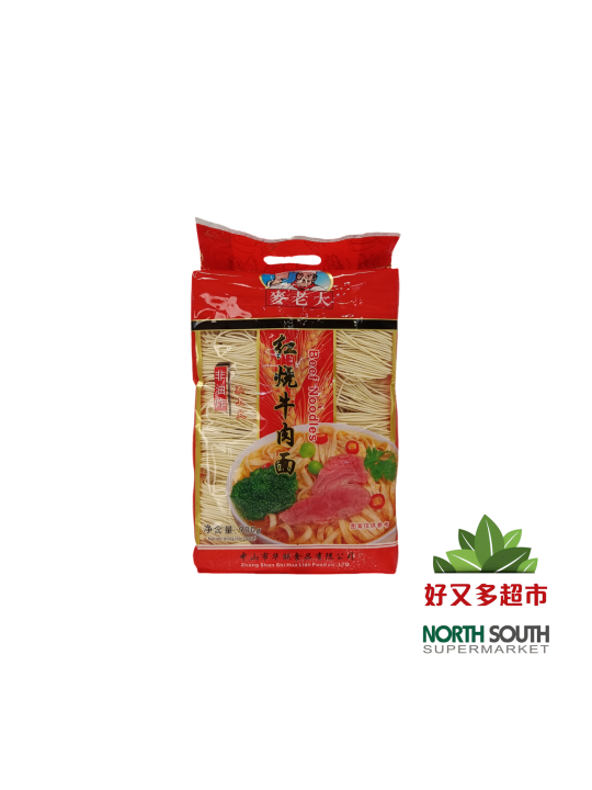 麦老大红烧牛肉面 900G*12/FIDEOS SABOR A TERNERA