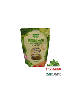 妙小食蔬菜脆米饼(清新黄瓜味) 100G*20/GALLETA DE ARROZ SABOR A PEPINO
