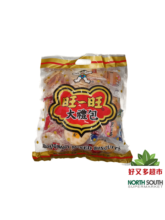 [S02-0109] （旺旺）大礼包(WANTWANT) GALLETAS DE ARROZ-SABOR ORIGINAL 480G