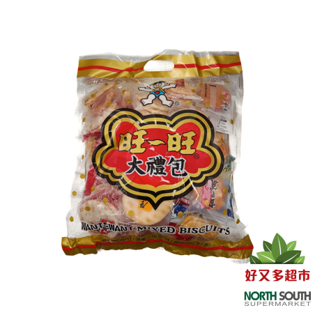 [S02-0109] （旺旺）大礼包(WANTWANT) GALLETAS DE ARROZ-SABOR ORIGINAL 480G