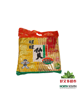 [S02-0030] （旺旺）仙贝(WANTWANT) GALLETAS DE ARROZ SALADAS 520G