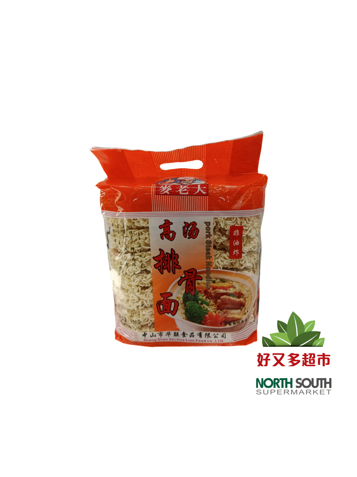 Tallarines de trigo MLD 12/900g 麦老大牌高汤排骨面 12/900g