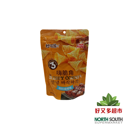 APERITIVO DE TRIGO SABOR BBQ 50/70G 妙可熊嗨脆角（烧烤味）50/70G