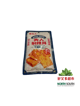 Aperitivo de trigo picante LFR 60/82g 辣条-辣夫人干脆辣片 60/82g
