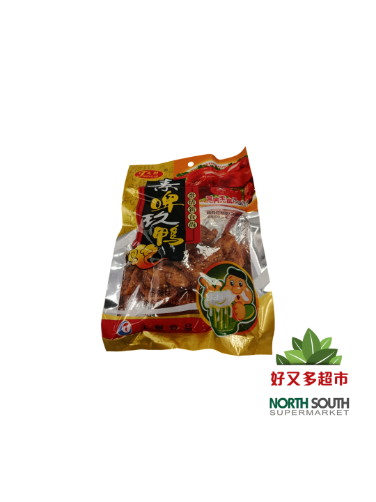 天财素啤玖鸭 80G*80/APERITIVO A BASE DE SOJA SABOR PICANTE