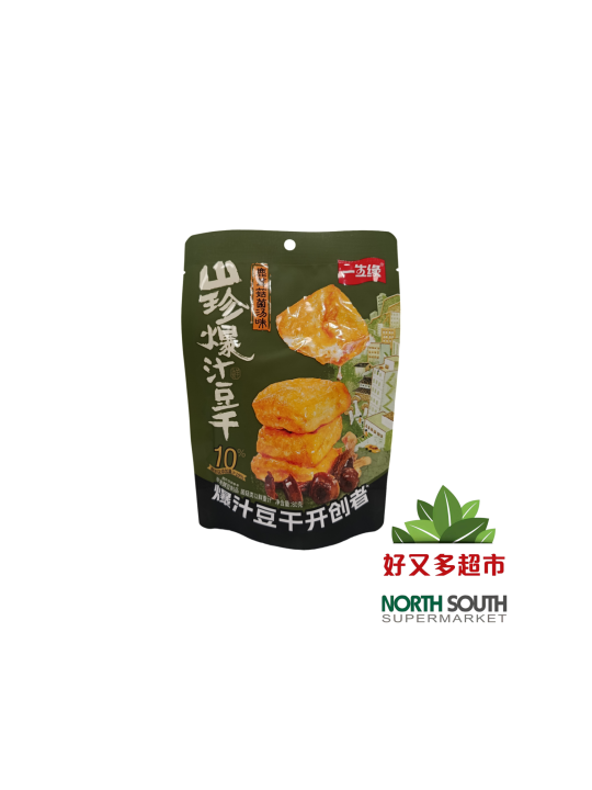 一生缘山珍爆汁豆干(鹿茸菇菌汤味) 80G*40/APERITIVO DE SOJA SABOR A LIÓFILO AGREGADO