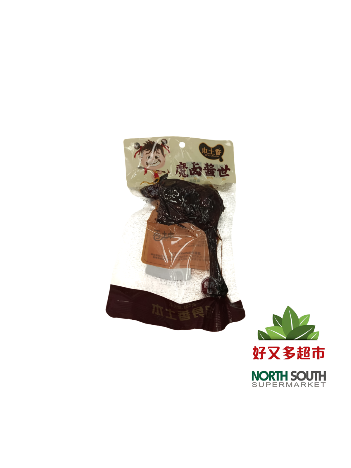 本土香 魔卤鸭腿100g PATA DE PATO 100G