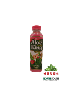 #韩国OKF芦荟饮料(301242) 500ML*20/BEBIDAS ALOE SABOR A MELOCOTON DE COREA OKF