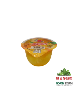 喜之郎果肉单杯-蜜桔 200G*24/GELATINA SABOR A MANDARINA