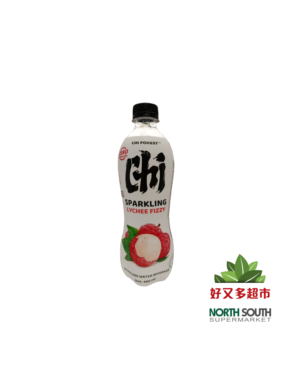 [B01-0113] （元气森林）汽泡水 荔枝味(CHI FOREST) BEBIDA REFRESCANTE CON SABOR A LICHI  480ML
