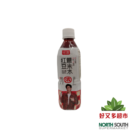 可漾红豆薏米水 500ML*15/BEBIDA DE SOJA ROJA
