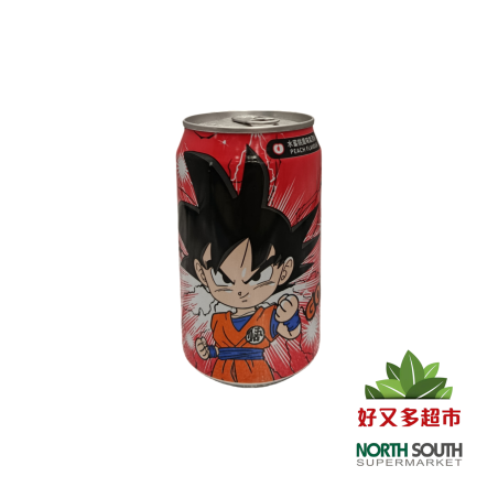 Refresco de soda melocoton DRAGONBALL Dragonball动漫七龙珠气泡水水蜜桃味 24/330ml