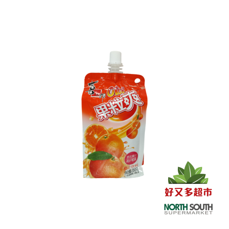 Gelatina de Naranja XIZHILANG 24/350ml 喜之郎CICI香橙果粒爽 24/350ml