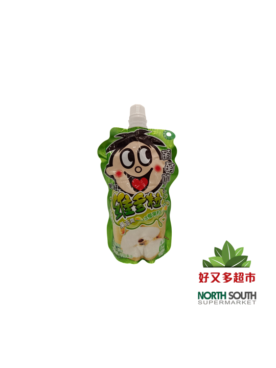 [S04-0276] （旺旺）维多粒果冻爽 冰糖雪梨味(WANTWANT) BEBIDA REFRESCANTE CON GEL DE COCO CON SABOR A PERA CHINA Y AZÚCAR CRISTALIZADO 150G