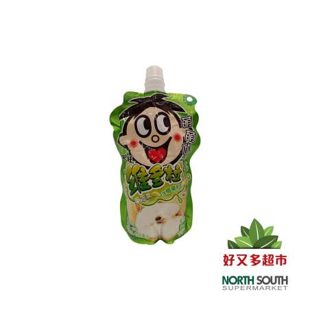 [S04-0276] （旺旺）维多粒果冻爽 冰糖雪梨味(WANTWANT) BEBIDA REFRESCANTE CON GEL DE COCO CON SABOR A PERA CHINA Y AZÚCAR CRISTALIZADO 150G
