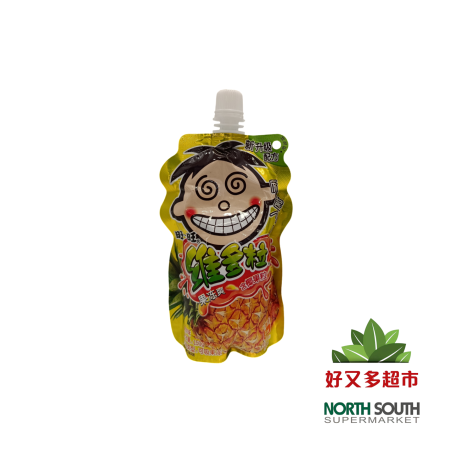 [S04-0271] （旺旺）维多粒果冻爽 菠萝味(WANTWANT) BEBIDA REFRESCANTE CON GEL DE COCO Y SABOR A PIÑA 150G
