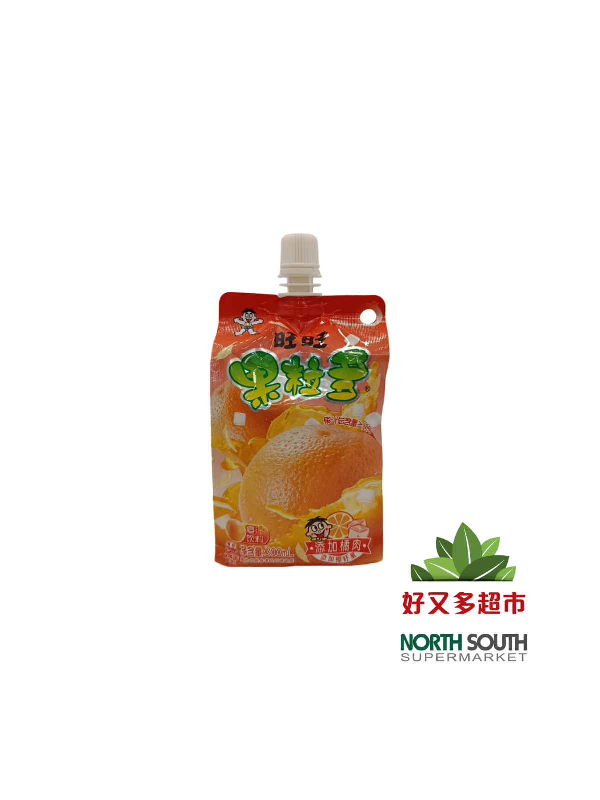 [B03-0111] （旺旺）果粒多 橙汁味 300ML (WANTWANT) BEBIDA DE NARANJA