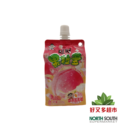 [B03-0103] （旺旺）果粒多 蜜桃味 300ML (WANTWANT) BEBIDA DE MELOCOTON
