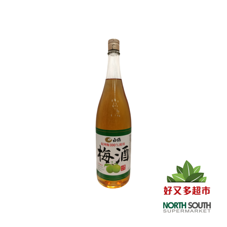 Vino de ciruela HAKUTSURU 6/1.8L 13-14％V 日本白鹤梅酒 6/1.8L 13-14％Vol