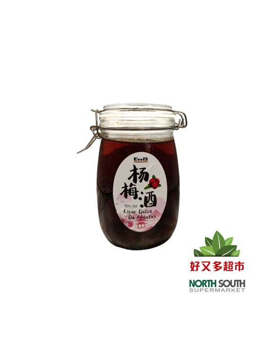 Licor dulce de arbutus EMB 6/1L 30％Vol *#EMB杨梅酒30％Vol 6/1L