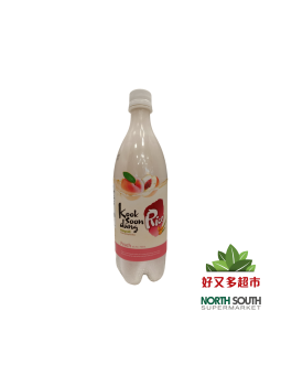 VINO ARROZ MAKGEOLLI MELOCOTON 3%ksd 韩国精酿米酒蜜桃味750ml/20