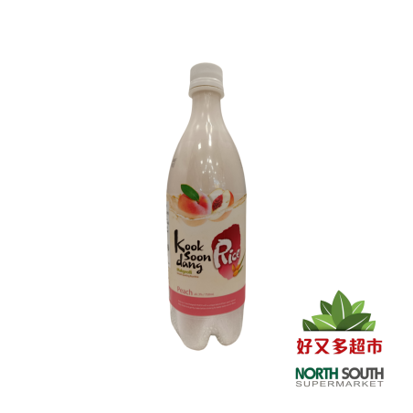 VINO ARROZ MAKGEOLLI MELOCOTON 3%ksd 韩国精酿米酒蜜桃味750ml/20