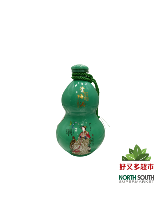 奥思皇酒庄青梅酒(水果配制酒/葫芦) 500ML*12/LICOR DE CIRUELA VERDE