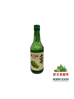 韩国烧酒葡萄味SKTOO-360ml/20 SOJU COREANO SKTOO SABOR UVA 360ml/20