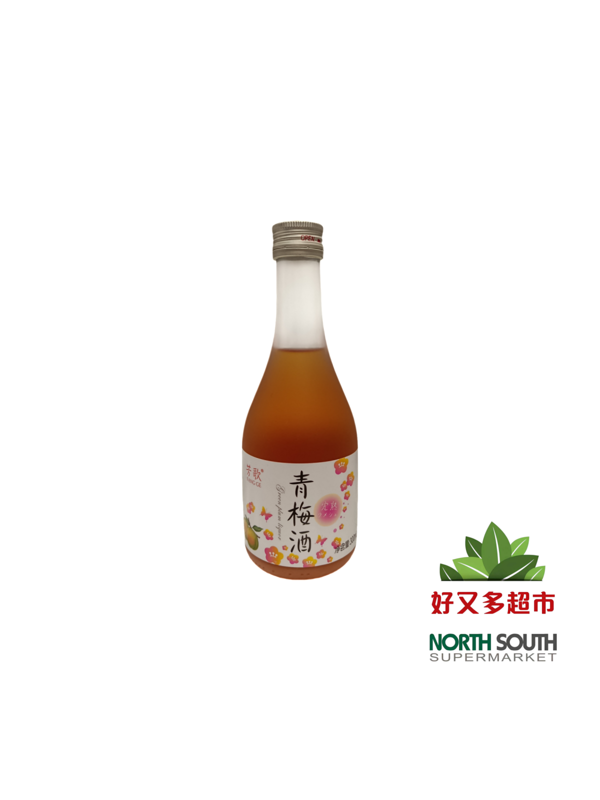 Licor de ciruela FANGGE 24/300ml 15%vol 芳歌青梅酒 24/300ml 15％vol