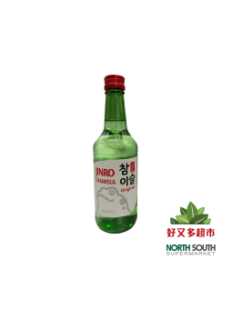 Soju o vino de arroz originalJINRO20.1％ 韩国JINRO烧酒原味 20/350ml 20.1％Vol